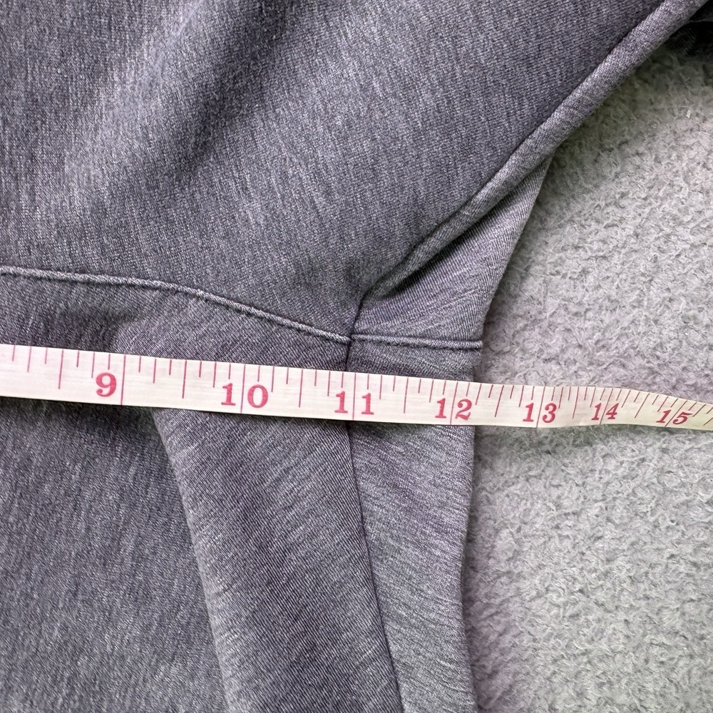 GymShark Crest Sweatpants Mens XL Gray Joggers Fleece Tapered Gym Activewear - Picture 5 of 9